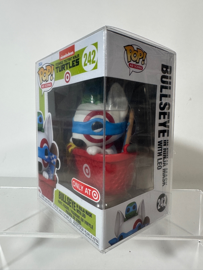 Funko Pop! Ad Icons Teenage Mutant Ninja Turtles Bullseye In Ninja Mask With Leo Target Exclusive Vinyl Figure #242 [Photo 2]
