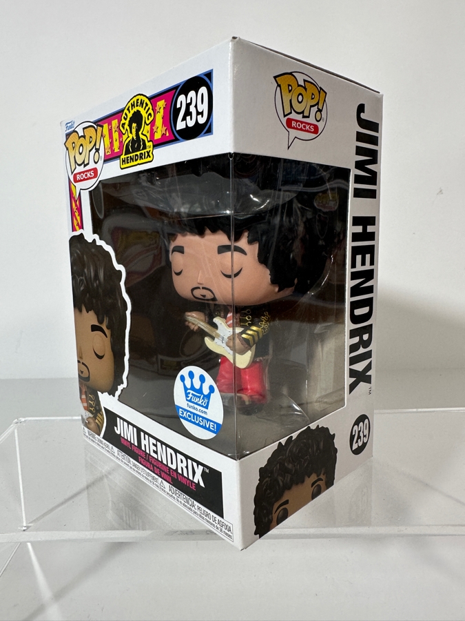 Funko Pop! Rocks Authentic Hendrix Jimi Hendrix (Napoleonic Hussar Jacket) Funko Shop Exclusive Vinyl Figure #239 Estimate $15 - $30 [Photo 2]