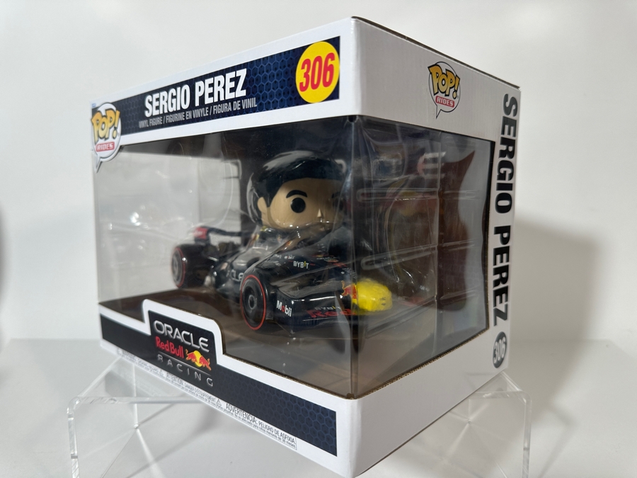 Funko Pop! Rides Super Deluxe Formula 1 Oracle Red Bull Racing Sergio Pérez Vinyl Figure #306 [Photo 2]