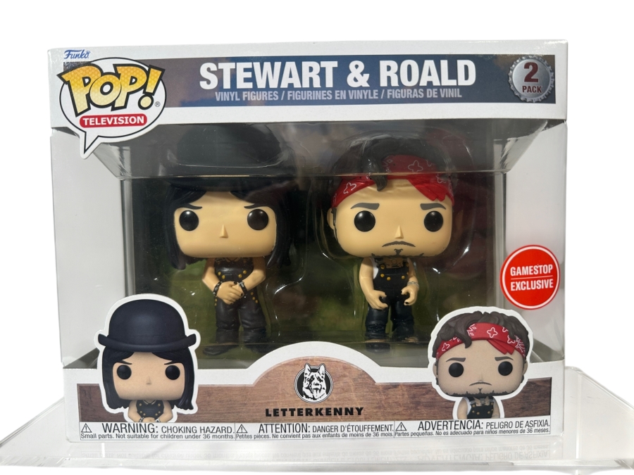 Funko Pop! Television Letterkenny Stewart & Roald GameStop Exclusive 2-Pack Vinyl Figures