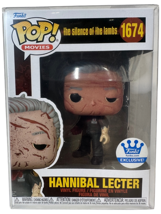 Funko Pop! Movies The Silence of the Lambs Hannibal Lecter as Guard (Bloody) Funko Shop Exclusive Vinyl Figure #1674