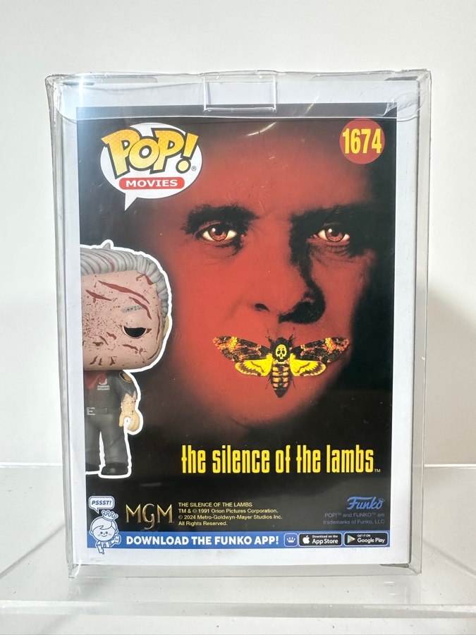 Funko Pop! Movies The Silence of the Lambs Hannibal Lecter as Guard (Bloody) Funko Shop Exclusive Vinyl Figure #1674 [Photo 3]