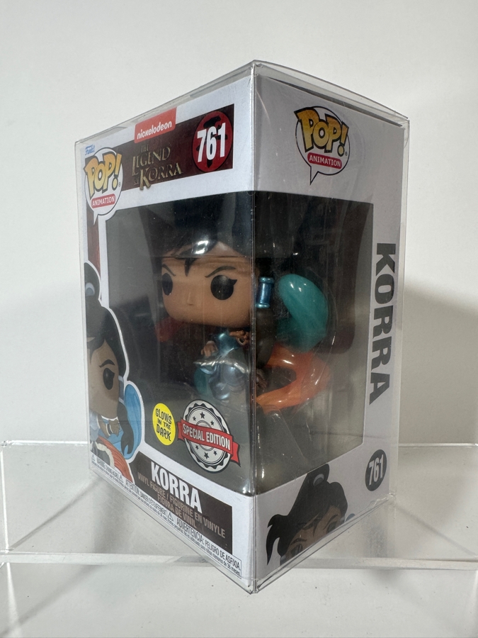 Funko Pop! Animation The Legend of Korra Korra (Glow in the Dark & Metallic) Special Edition Exclusive Vinyl Figure #761 [Photo 2]
