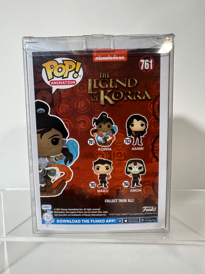 Funko Pop! Animation The Legend of Korra Korra (Glow in the Dark & Metallic) Special Edition Exclusive Vinyl Figure #761 [Photo 3]