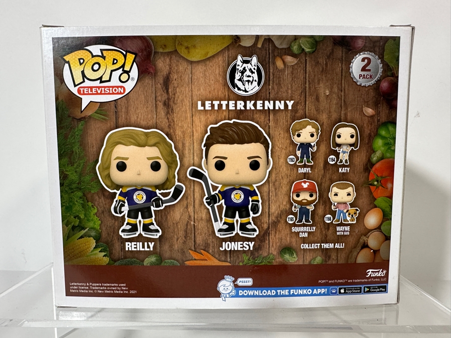 Funko Pop! Television Letterkenny Reilly & Jonesy 2-Pack Vinyl Figures [Photo 3]