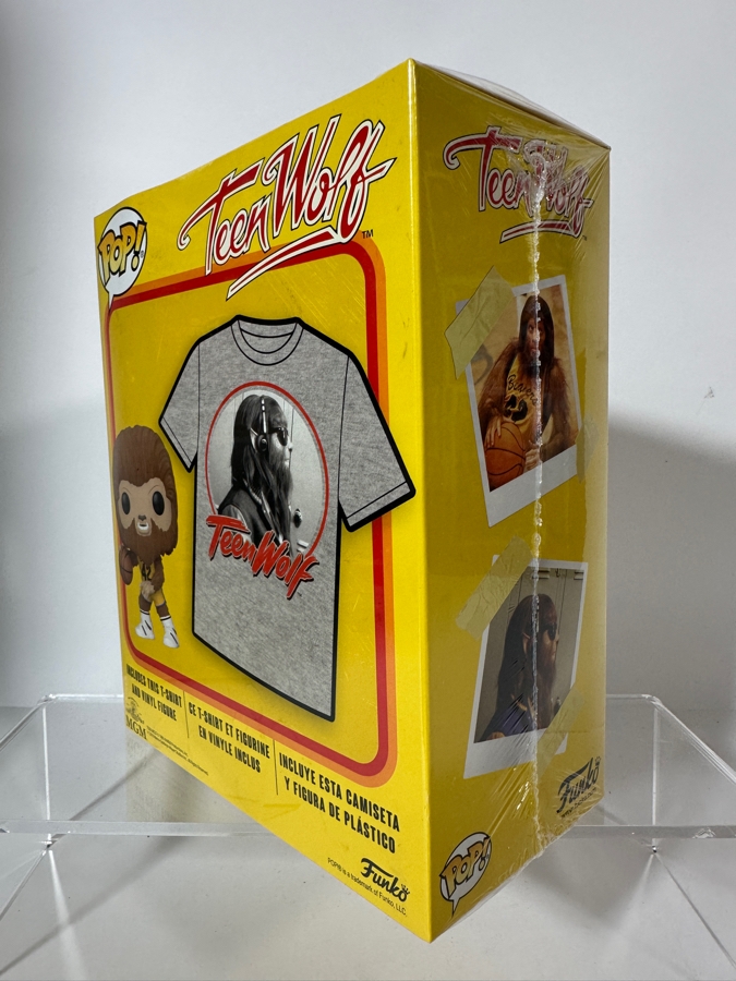 Funko Pop! Movies Teen Wolf Scott Howard (Flocked) & T-Shirt Box Set Target Exclusive Vinyl Figure #772 [Photo 2]