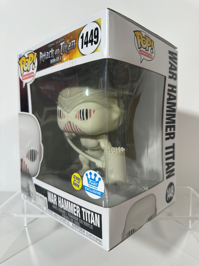 Funko Pop! Animation Attack on Titan Final Season War Hammer Titan Glow-in-the-Dark Funko Shop Exclusive Super 6-Inch Vinyl Figure #1449 [Photo 2]