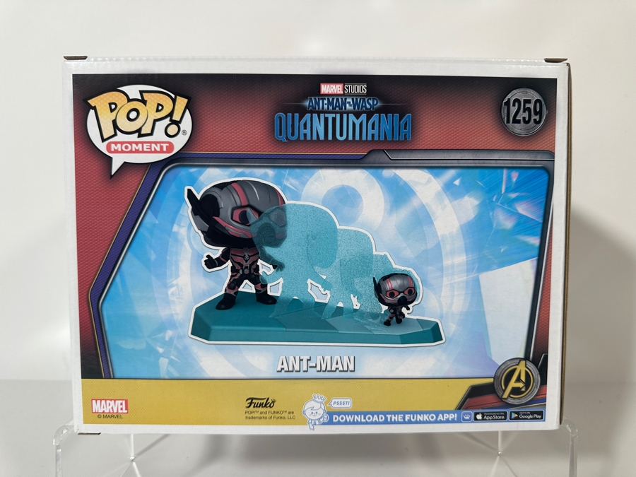Funko Pop! Moment Marvel Studios Ant-Man and the Wasp: Quantumania Ant-Man Funko Shop Exclusive Vinyl Bobble-Head Figure #1259 [Photo 3]