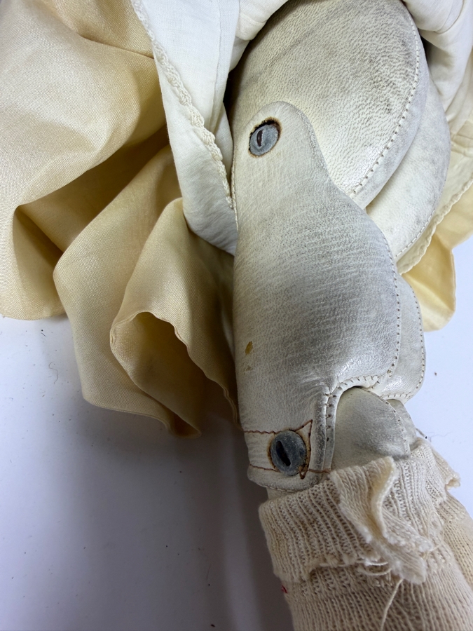 Antique German Hertel Schwab Mold 151 Bisque Socket Head Character Doll 15.5H [Photo 5]