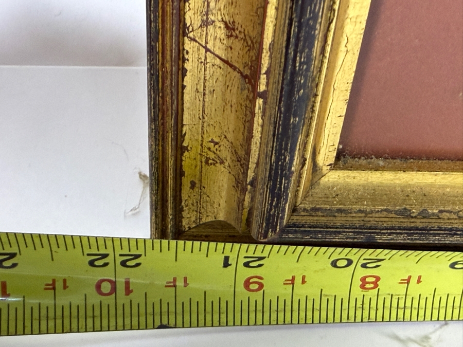 Antique Chinese Qing Dynasty Imperial Gold Thread Kouan Kesi Silk Five Clawed Dragon Robe Textile Fragment 14W X 22H Framed Panel 21.5W X 30H [Photo 12]