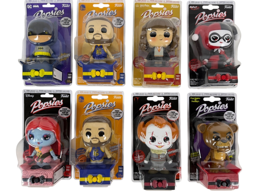 Funko Popsies Pop-Up Greeting Figures 8-Pack Lot