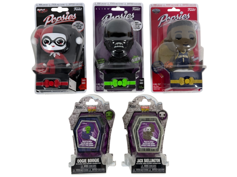 Funko Popsies & Funko Pocket Pop! Coffin Mixed Collectibles 5-Piece Lot