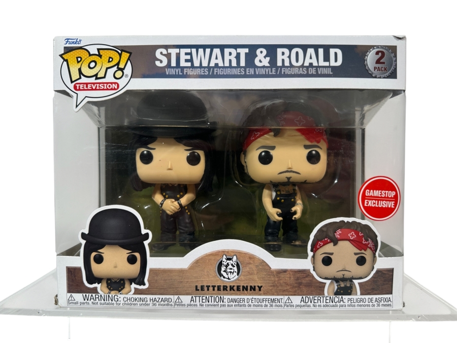 Funko Pop! Television Letterkenny Stewart & Roald GameStop Exclusive 2-Pack Vinyl Figures