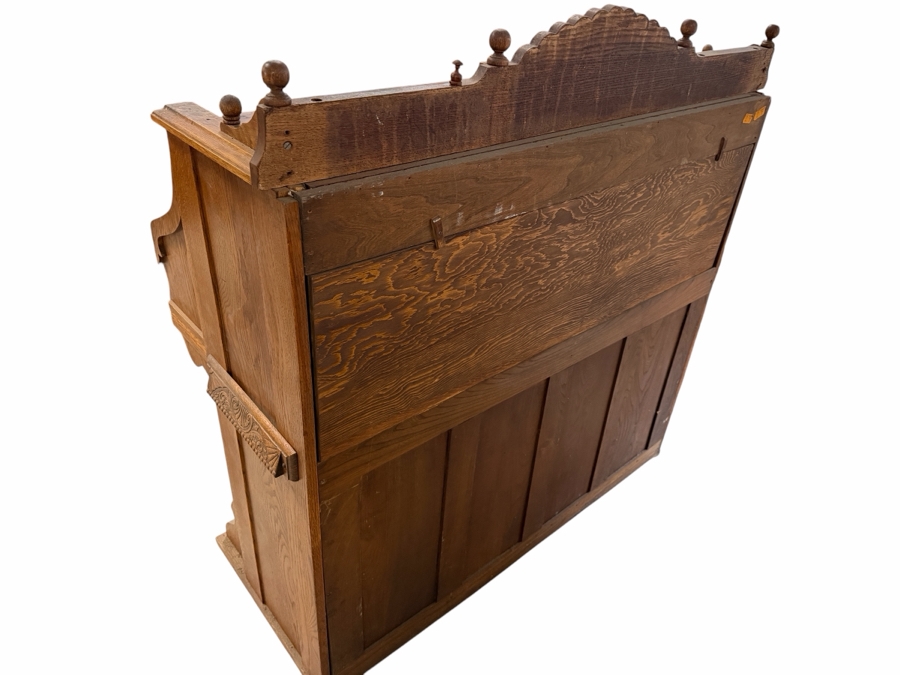 Working Antique Victorian Clough And Warren Company Carved Oak Reed Pump Organ 48W X  23D X 50H [Photo 5]