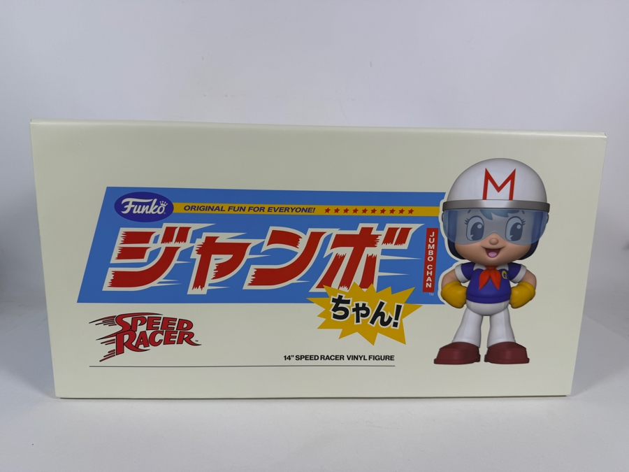 Funko Jumbo Chan Speed Racer 14 Inch Vinyl Figure Box Limited Edition 1200 Estimate $325 - $450 [Photo 4]