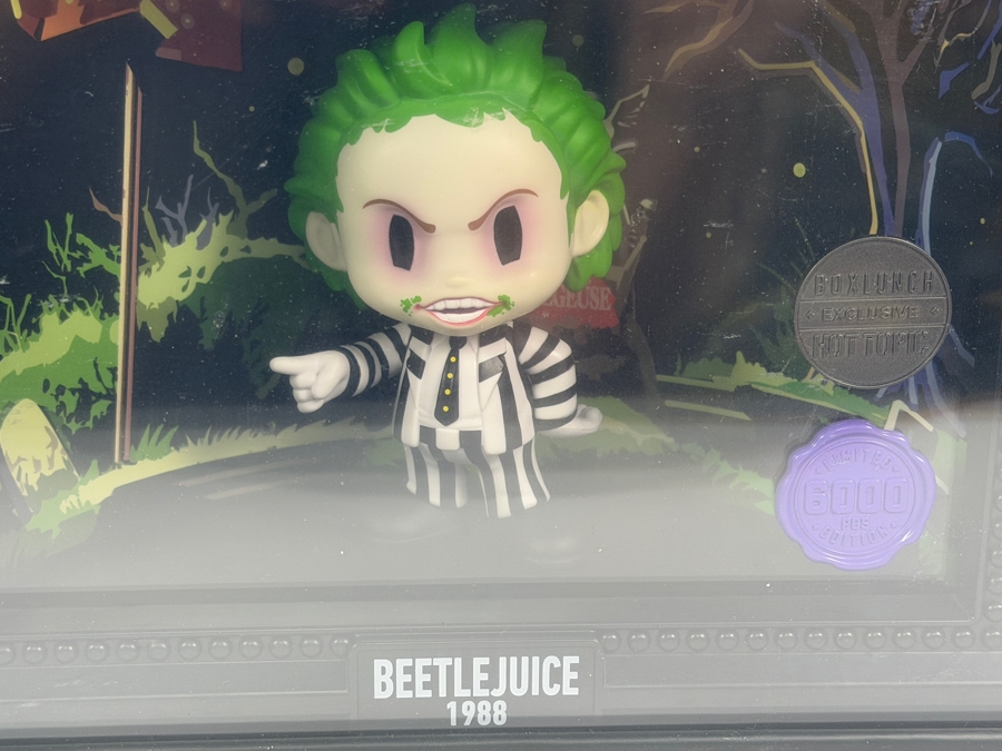 Thrilljoy Pix Beetlejuice 1988 Premium Collectible Figure Box Limited Edition 6000 Estimate $40 - $65 [Photo 2]