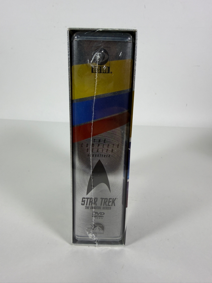 Star Trek The Original Series The Complete Series Remastered 25 Disc DVD Box Set Factory Sealed Estimate $35 - $50 [Photo 3]