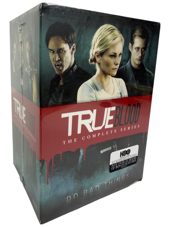 True Blood The Complete Series 33 Disc HBO TV DVD Box Set Factory Sealed Estimate $45 - $65