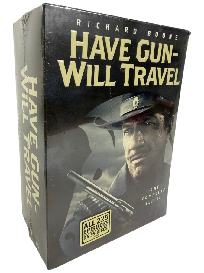 Have Gun Will Travel The Complete Series 35 Disc DVD Box Set Factory Sealed Estimate $40 - $65