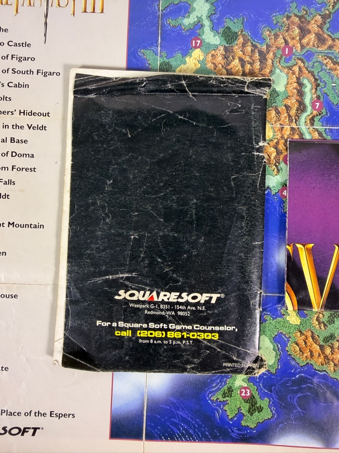 Final Fantasy III Super Nintendo SNES Complete In Box CIB With Map Manual And Inserts Estimate $250 - $350 [Photo 6]