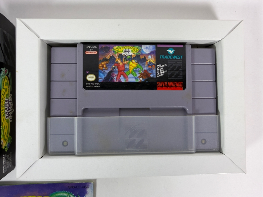 Battletoads & Double Dragon Super Nintendo SNES Complete In Box CIB With Manual Estimate $180 - $260 [Photo 3]