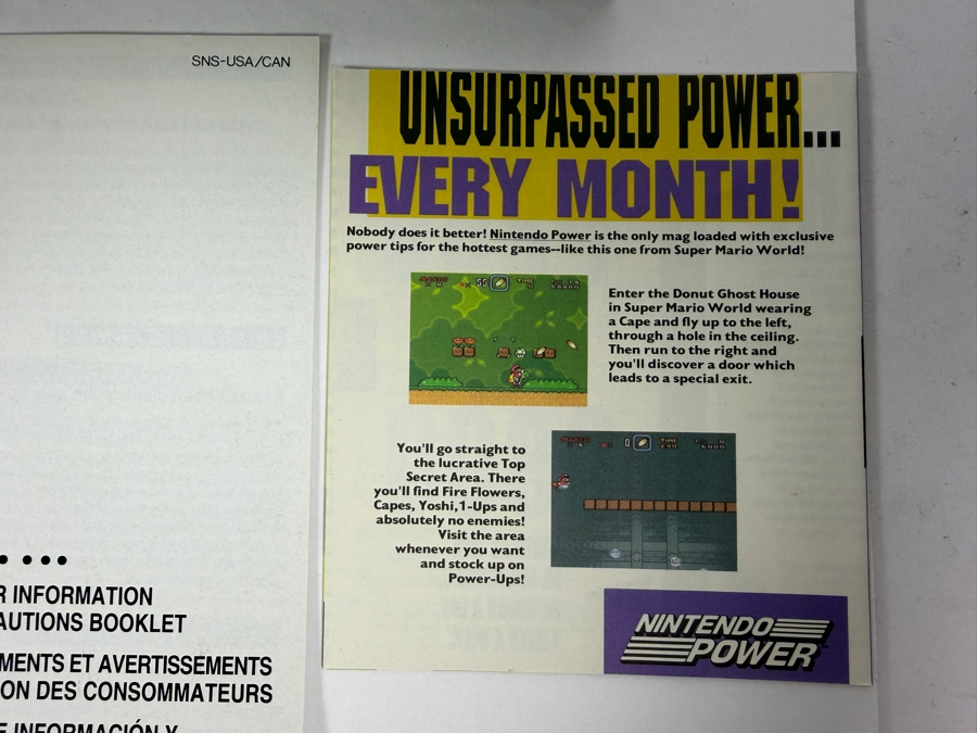Street Fighter II Turbo Super Nintendo SNES Complete In Box CIB With Manual And Inserts Estimate $80 - $120 [Photo 7]