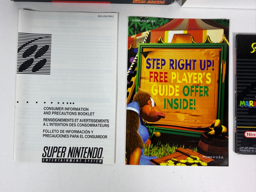 Donkey Kong Country 3 Dixie Kong's Double Trouble Super Nintendo SNES Complete In Box CIB With Inserts Estimate $120 - $170 [Photo 5]