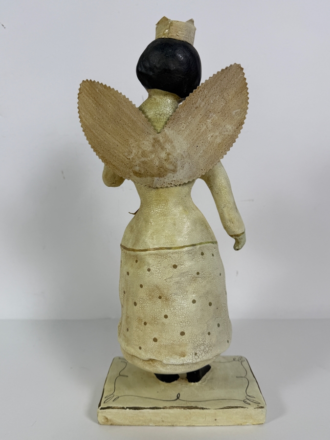 The Nicol Sayre Collection Queen Of The Frost Folk Art Figurine 14H [Photo 3]