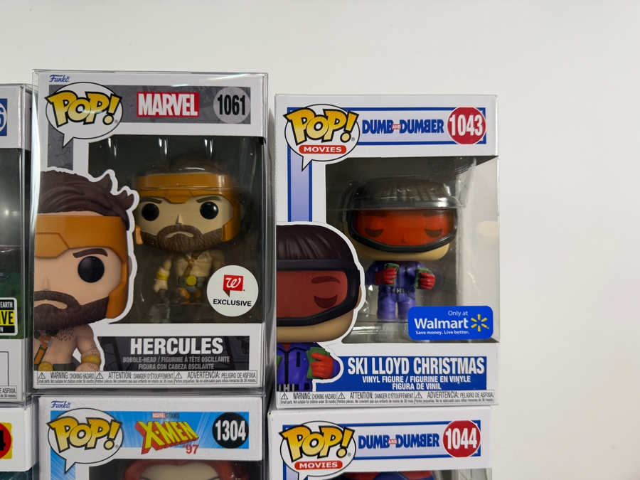 Lot Of 15 Assorted Funko Pop Vinyl Figures Including Marvel, DC, NBA, Millions, Dune, And Dumb And Dumber Exclusives, In Box. Estimate $185 - $270 [Photo 10]