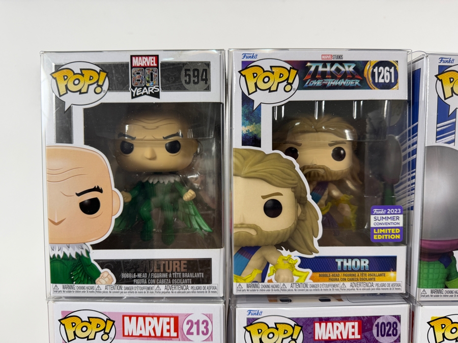 Lot Of 15 Assorted Funko Pop Vinyl Figures Including Marvel, DC, NBA, Millions, Dune, And Dumb And Dumber Exclusives, In Box. Estimate $185 - $270 [Photo 8]