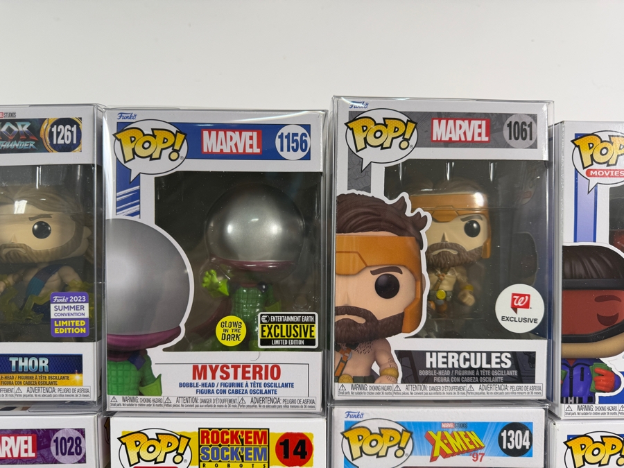 Lot Of 15 Assorted Funko Pop Vinyl Figures Including Marvel, DC, NBA, Millions, Dune, And Dumb And Dumber Exclusives, In Box. Estimate $185 - $270 [Photo 9]
