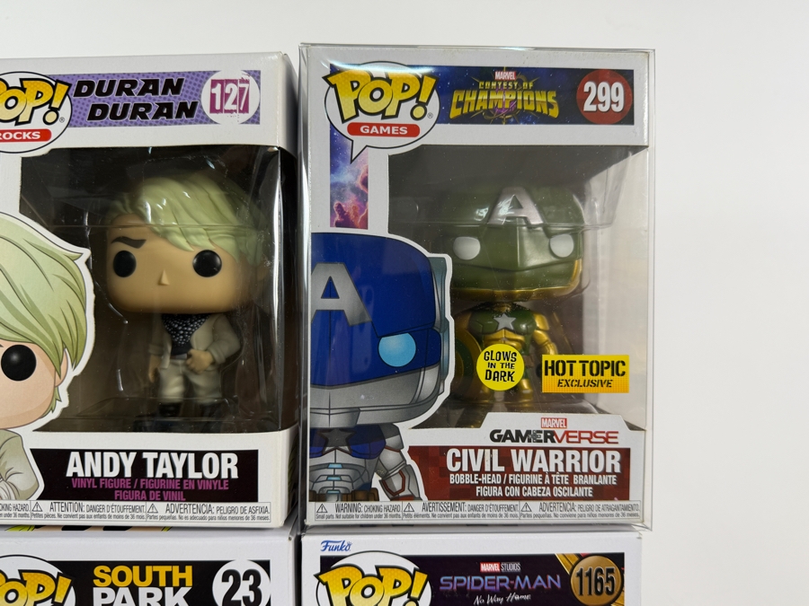 Lot Of 15 Funko Pop! Vinyl Figures In Boxes Including Exclusives: Crusaderette ECCC, Taweret, Civil Warrior, Deathstroke, Bizarro Superman, Miles Morales, Green Goblin, More Estimate $182 - $265 [Photo 10]