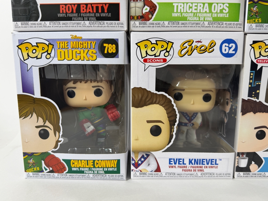 Lot Of 15 Assorted Funko Pop Vinyl Figures Including Fortnite, South Park, Will & Grace, And The Mighty Ducks Exclusives, In Box. Estimate $154 - $226 [Photo 2]