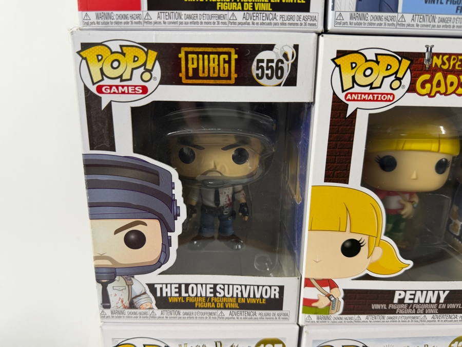 Lot Of 15 Assorted Funko Pop Vinyl Figures Including Harry Potter Patronus, Billy Madison, Inspector Gadget, Back To The Future, And Sports Exclusives, In Box. Estimate $165 - $240 [Photo 7]