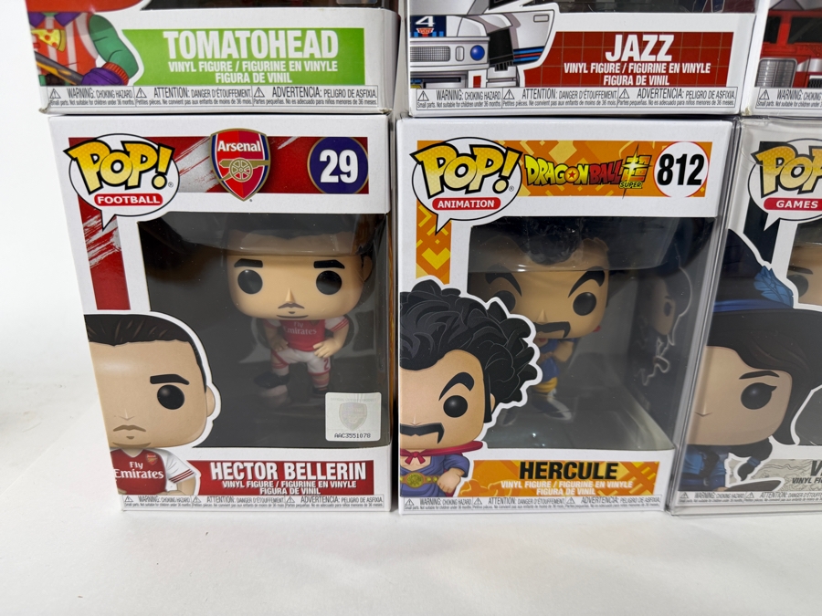 Lot Of 15 Assorted Funko Pop Vinyl Figures Including Transformers, Critical Role, Arsenal Football, Fortnite, And Marvel Exclusives, In Box. Estimate $170 - $245 [Photo 2]