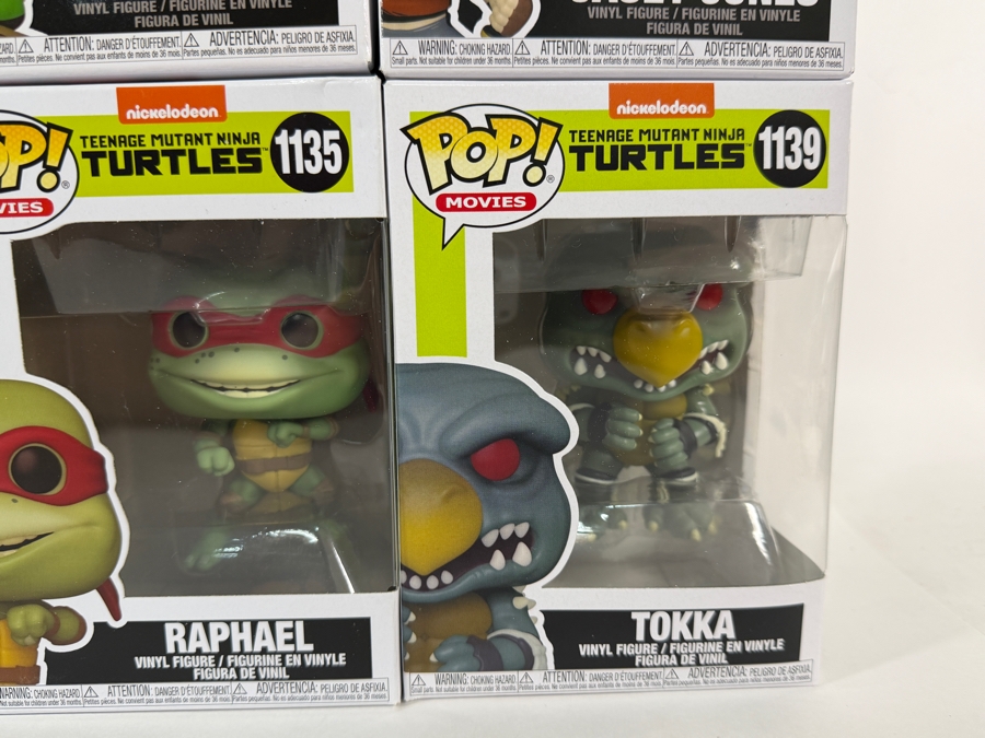 Lot Of 15 Assorted Funko Pop Vinyl Figures Including Teenage Mutant Ninja Turtles, Megatron, Halo, Rick And Morty, And Jingle All The Way, In Box. Estimate $185 - $265 [Photo 4]