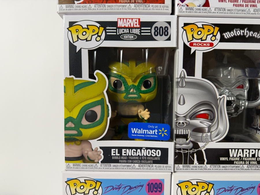 Lot Of 15 Assorted Funko Pop Vinyl Figures Including MAD, Lucha Libre, The Predator, Dune, And Dirty Dancing Exclusives, In Box. Estimate $180 - $260 [Photo 7]
