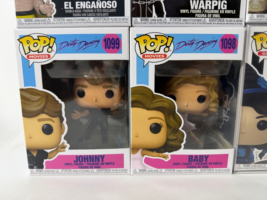 Lot Of 15 Assorted Funko Pop Vinyl Figures Including MAD, Lucha Libre, The Predator, Dune, And Dirty Dancing Exclusives, In Box. Estimate $180 - $260 [Photo 2]
