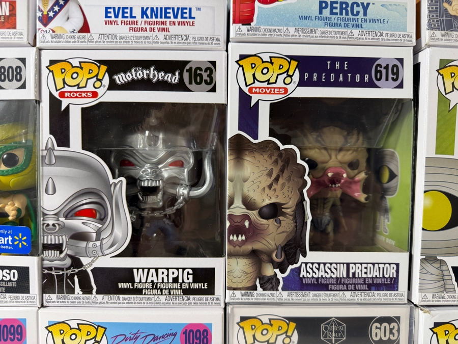 Lot Of 15 Assorted Funko Pop Vinyl Figures Including MAD, Lucha Libre, The Predator, Dune, And Dirty Dancing Exclusives, In Box. Estimate $180 - $260 [Photo 6]