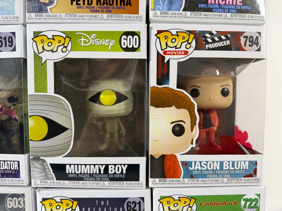 Lot Of 15 Assorted Funko Pop Vinyl Figures Including MAD, Lucha Libre, The Predator, Dune, And Dirty Dancing Exclusives, In Box. Estimate $180 - $260 [Photo 5]