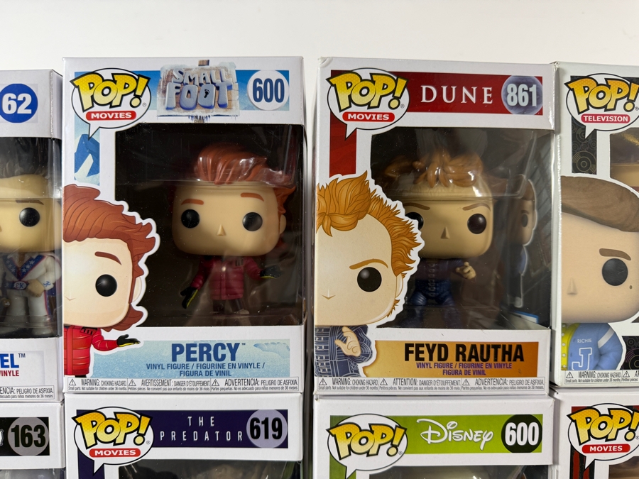 Lot Of 15 Assorted Funko Pop Vinyl Figures Including MAD, Lucha Libre, The Predator, Dune, And Dirty Dancing Exclusives, In Box. Estimate $180 - $260 [Photo 9]