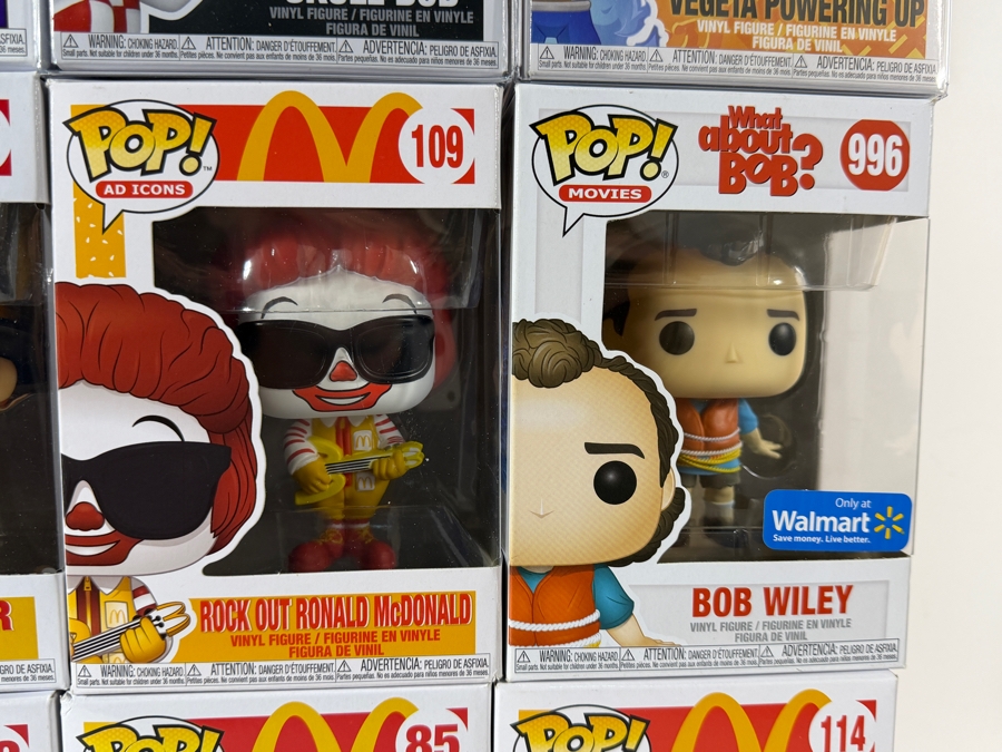 Lot Of 15 Assorted Funko Pop Vinyl Figures Including McDonald's Ad Icons, Fortnite, Marvel, And Bob's Big Boy, In Box. Estimate $190 - $275 [Photo 5]