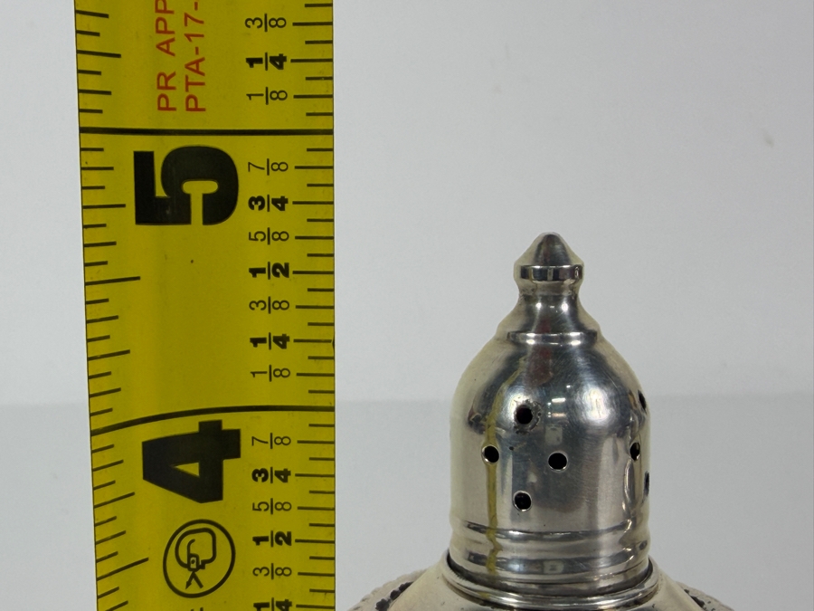 Duchin Weighted Sterling Salt and Pepper Shakers 4.5'H [Photo 5]