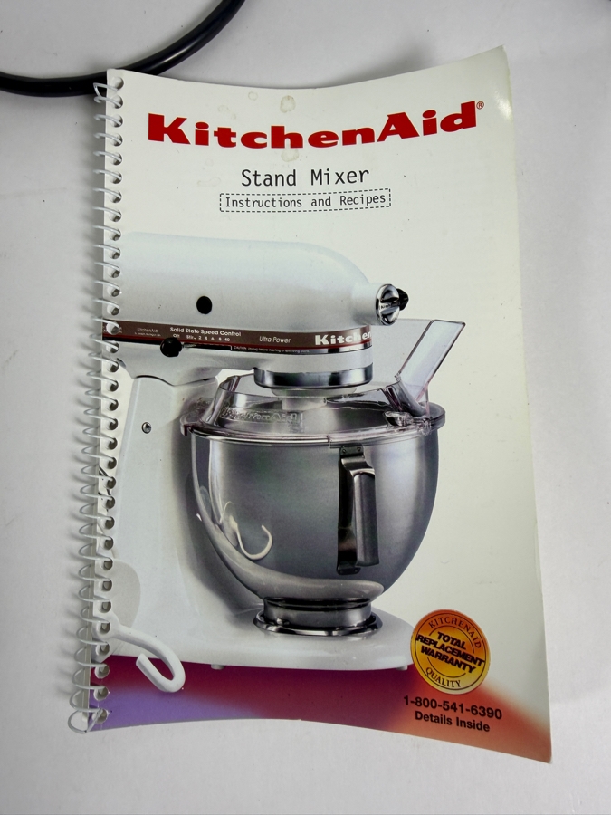 KitchenAid Ultra Power Stand Mixer Black Onyx Tilt Head Model With Stainless Steel Mixing Bowl [Photo 11]