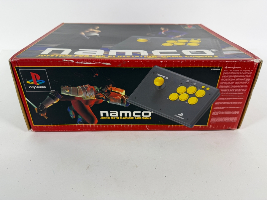 Soul Edge Limited Edition Box With Namco Joystick Controller For Sony PlayStation PS1 Console, In Box. Estimate $120 - $190 [Photo 2]