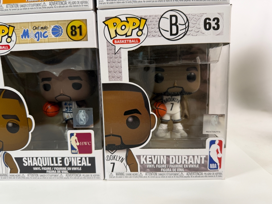 Lot Of 15 Assorted Funko Pop Vinyl Figures Including NBA Basketball, White Men Can't Jump, And NHL Hockey Exclusives, In Box. Estimate $215 - $310 [Photo 4]
