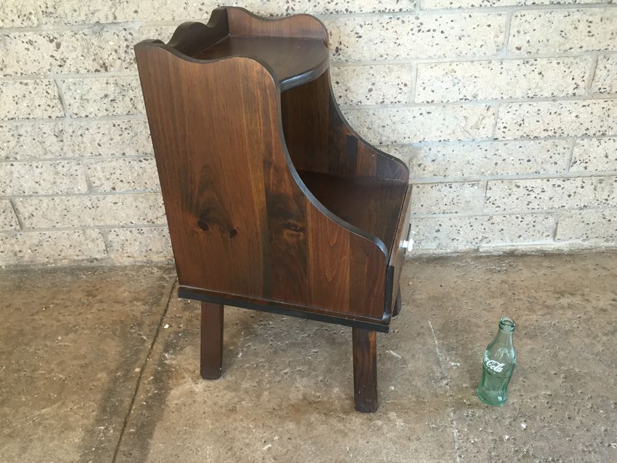 Vintage Side Table With Drawer [Photo 3]