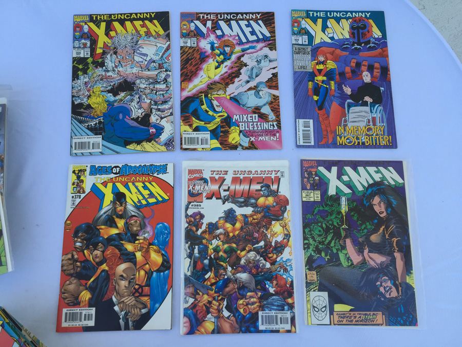 The Uncanny X-Men Comic Book Lot (85 Books)