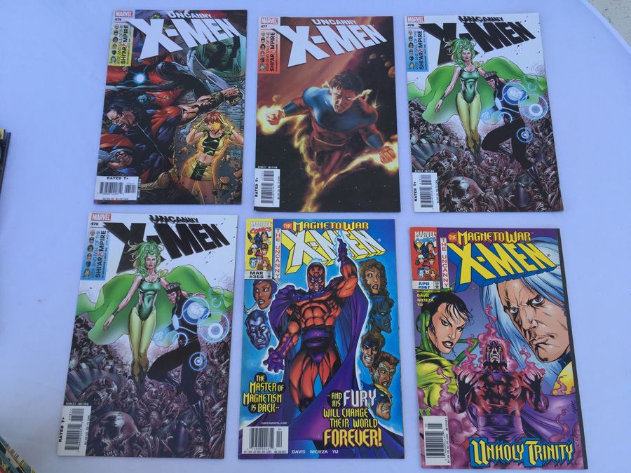 The Uncanny X-Men Comic Book Lot (85 Books)