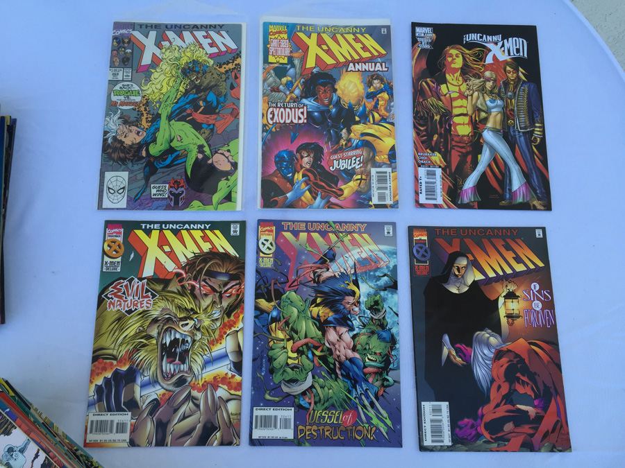 The Uncanny X-men Comic Book Lot (85 Books)